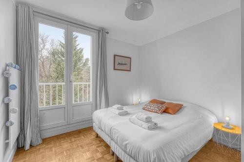 Postel nebo postele na pokoji v ubytování Le P38 - Spacieux 2 chambres à Toulouse