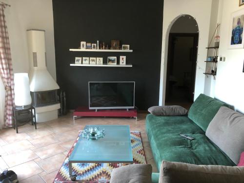Χώρος καθιστικού στο Penthouse Lago di Como / Lago di Lugano