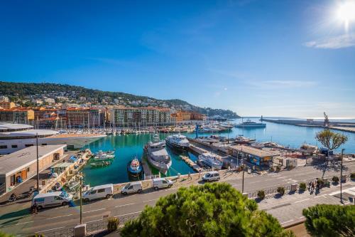Sea view, vue sur la mer Port De Nice - Appartement de charme 2 P