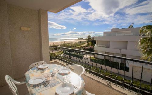 A balcony or terrace at Primera línea Playa Cargador - Playamar 1121 - ALBERT VILLAS