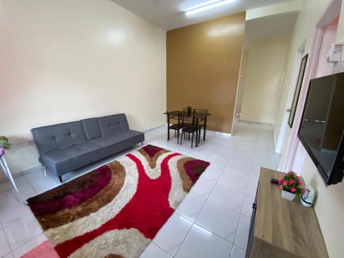 Μια τηλεόραση ή/και κέντρο ψυχαγωγίας στο Hana Homestay