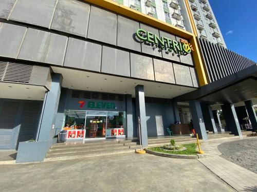 a store front of a building with a sign on it at Compact Studio Unit @ Centrio Tower in Cagayan de Oro