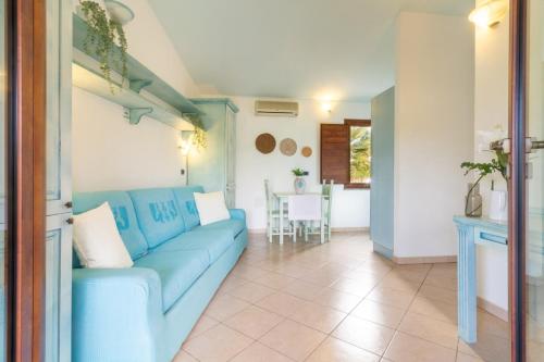Ruang duduk di Museddu Beach Residence