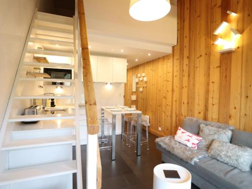 Appartement rénové aux Gets, proche centre et télécabines, 1 chambre + mezzanine, parking inclus