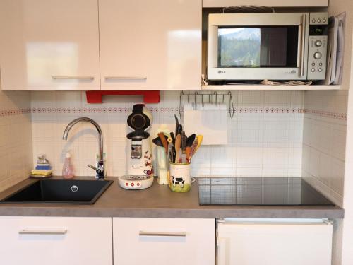 Les Gets - Studio proche centre, pistes et commerces, parking couvert