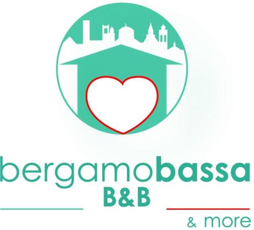 a logo of a heart and a castle at Bergamo Bassa in Bergamo