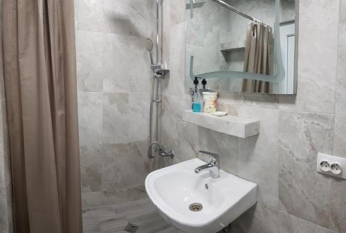 Koupelna v ubytování GUEST HOUSE 15A