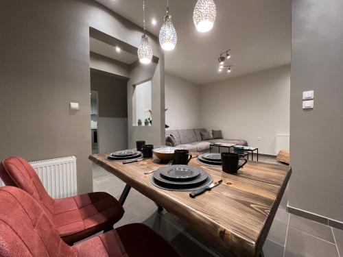 Et opholdsområde på Supreme City Heart Suites