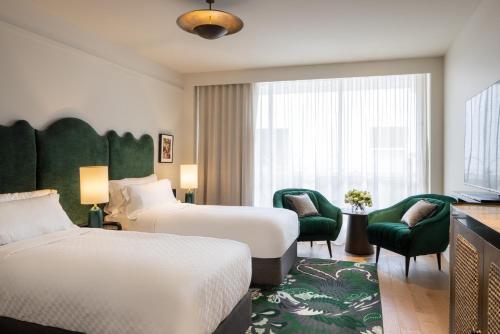 Letto o letti in una camera di InterContinental Sorrento Mornington Peninsula