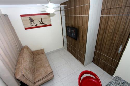 TV a/nebo společenská místnost v ubytování Caldas Novas Lacqua Diroma