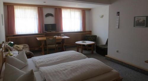 Televisyen dan/atau pusat hiburan di Hotel-Restaurant Johanneshof