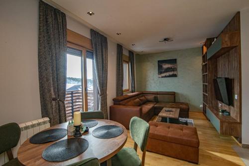 Χώρος καθιστικού στο Luxury Kalman Centar Apartman