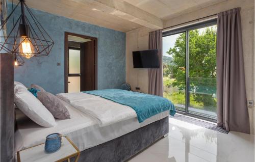Beach Front Home In Baska With Sauna