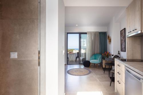 Kuchyň nebo kuchyňský kout v ubytování Lines Concept Accommodation
