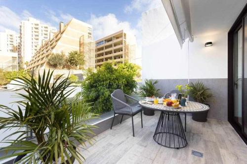 Balkón nebo terasa v ubytování Sunnyland Bungalow Playa Americas