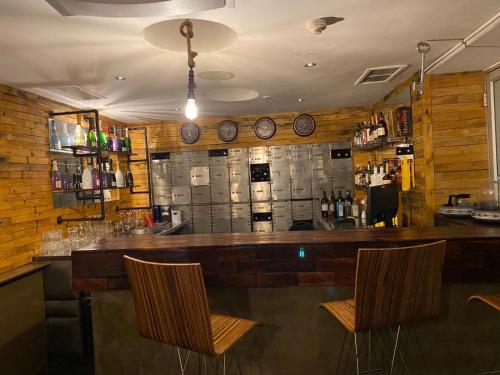 Lounge nebo bar v ubytování Mapungubwe Hotel Apartments Marshalltown