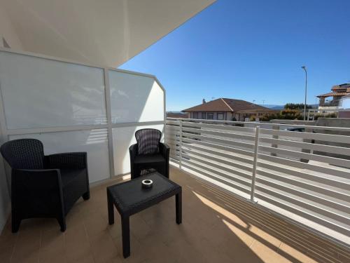 Μπαλκόνι ή βεράντα στο B&B Glass Paradise