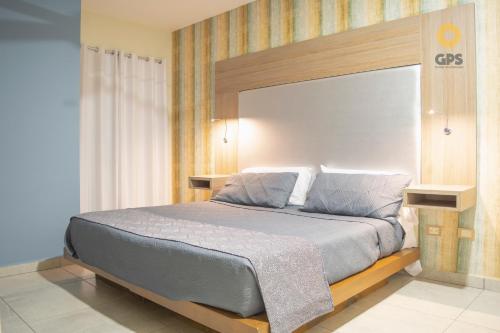 Postel nebo postele na pokoji v ubytování Habitación hotelera 5min de la playa by G P S rentas