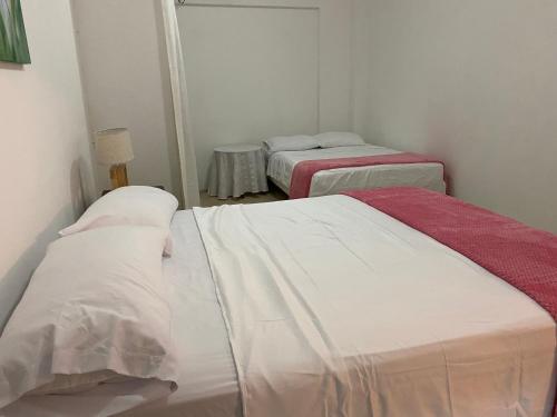Cama o camas de una habitación en Casa Olguita