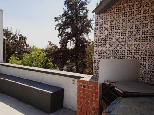 Balkón nebo terasa v ubytování Alojamiento GAMA