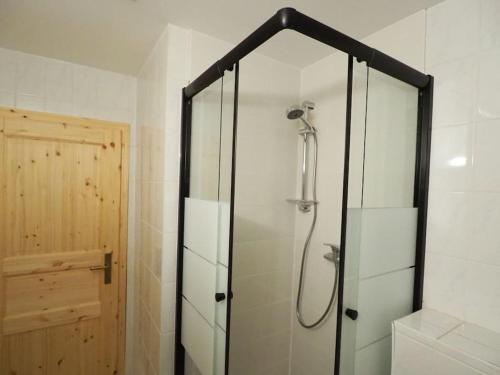 Koupelna v ubytování Panorama Refugium Karasek - Ferienwohnung in Oybin-Hain