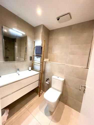 Vannituba majutusasutuses Gibraltar Central Suites