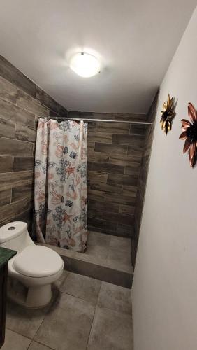 Koupelna v ubytování aparhotel 1309