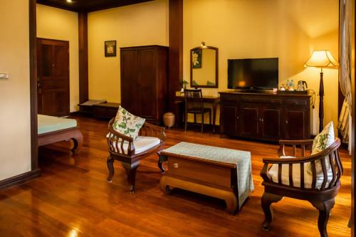 Μια τηλεόραση ή/και κέντρο ψυχαγωγίας στο Sada Hotel