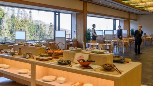 Makanan di atau berdekatan ryokan