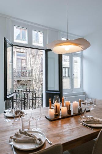 Bright apartment in city center of Antwerp