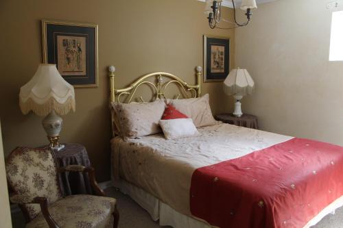 Postel nebo postele na pokoji v ubytování Selah Retreat Guesthouse B&B