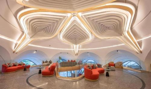 Posezení v ubytování Metadee Concept Hotel