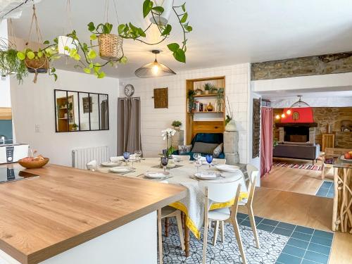 Sejour pour 8, dans cette moderne maison a Surzur