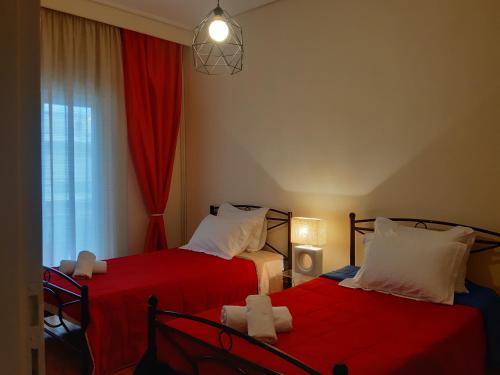 Postel nebo postele na pokoji v ubytování Elegante apartamento centrale