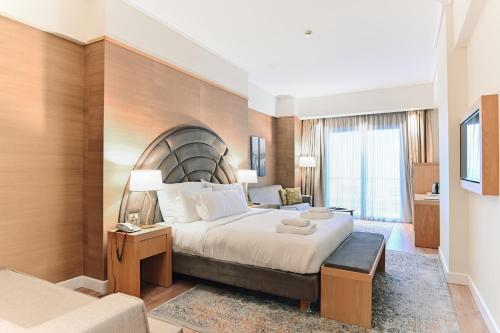 Postel nebo postele na pokoji v ubytování My Way Hotel & Events