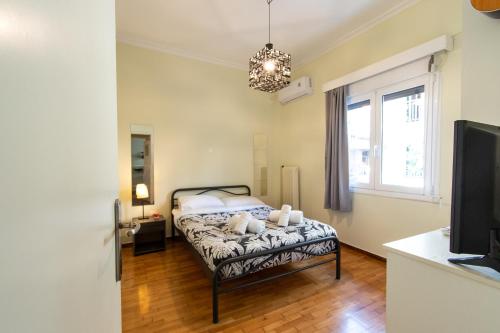 Posteľ alebo postele v izbe v ubytovaní The Gallery Apartment