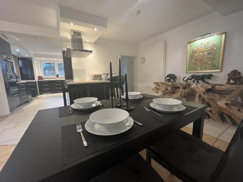 Dining area in the homestay