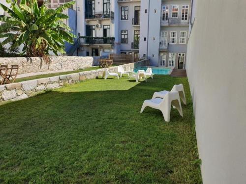 Sodas prie apgyvendinimo įstaigos MyStay Porto Bolhão - Pool & Garden