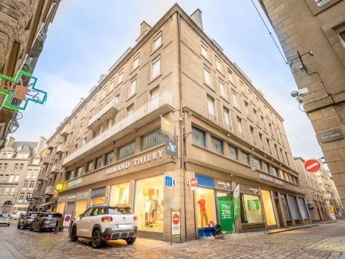 Bygningen som lejligheden ligger i