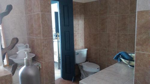 Ett badrum på Agave-Blue