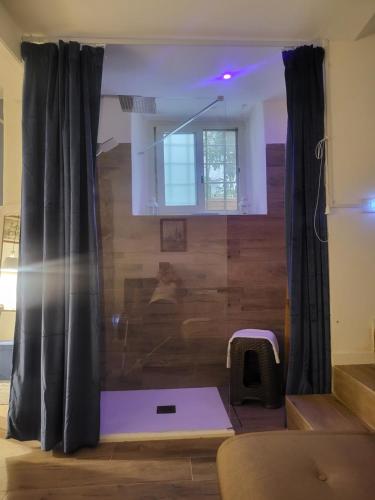 Koupelna v ubytování Il Rifugio