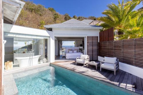 Bazén v ubytování Le Toiny Hotel & Beach Club nebo v jeho okolí
