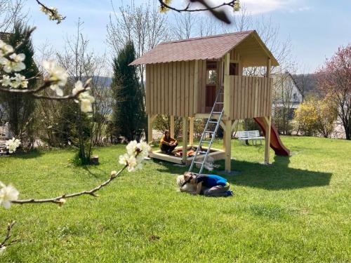 Zahrada ubytování Pension Höchemer