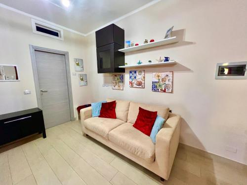 Ruang duduk di Casa Riva Mare