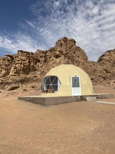 Paisaje cerca de este camping