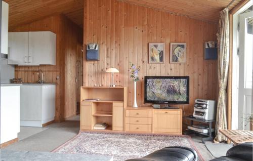 TV a/nebo společenská místnost v ubytování 2 Bedroom Cozy Home In Hvide Sande