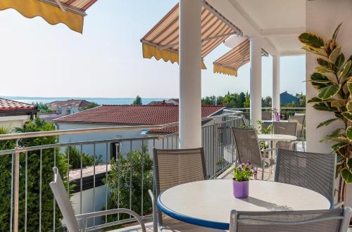 Balkón nebo terasa v ubytování Villa Lavanda