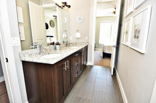 Koupelna v ubytování Entrada at Moab 428