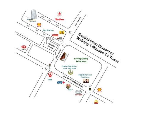 Certifikát, hodnocení, plakát nebo jiný dokument vystavený v ubytování 1 MINUTES TO TOWER SENTRAL INTAN HOMESTAY 6 ROOMS