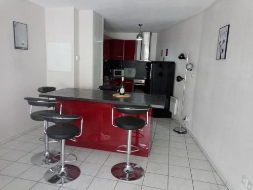Appartement 10 mn centre-ville à pied
